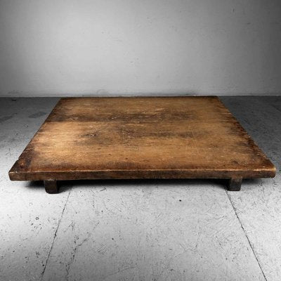 Taishō Era Low Cutting Board Table, Japan, 1920s-DWL-1816204