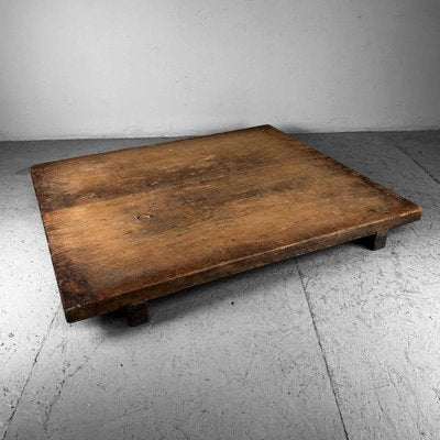 Taishō Era Low Cutting Board Table, Japan, 1920s-DWL-1816204