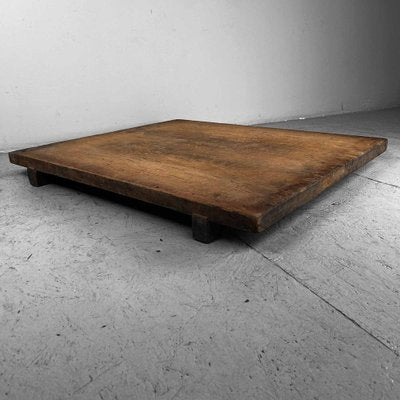 Taishō Era Low Cutting Board Table, Japan, 1920s-DWL-1816204