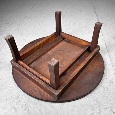 Taishō Era Low Round Table, Japan, 1920s-DWL-1780648