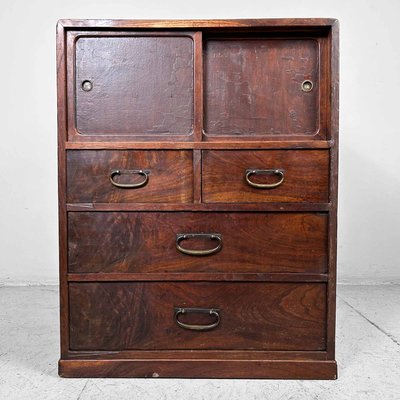 Taisho Era Tansu Storage Cabinet, Japan, 1920s-DWL-1785225