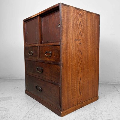 Taisho Era Tansu Storage Cabinet, Japan, 1920s-DWL-1785225