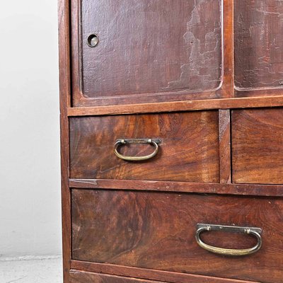 Taisho Era Tansu Storage Cabinet, Japan, 1920s-DWL-1785225