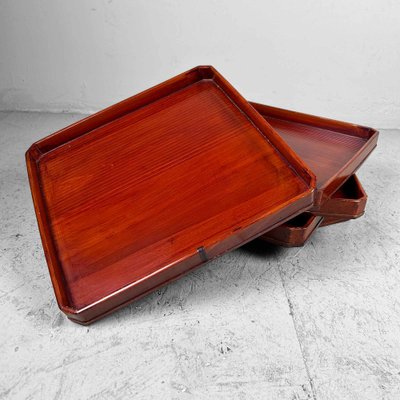 Taishō Wooden Tray, Japan, 1920s-DWL-1807054