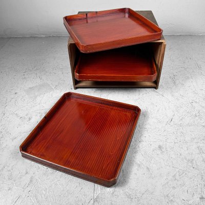 Taishō Wooden Tray, Japan, 1920s-DWL-1807054