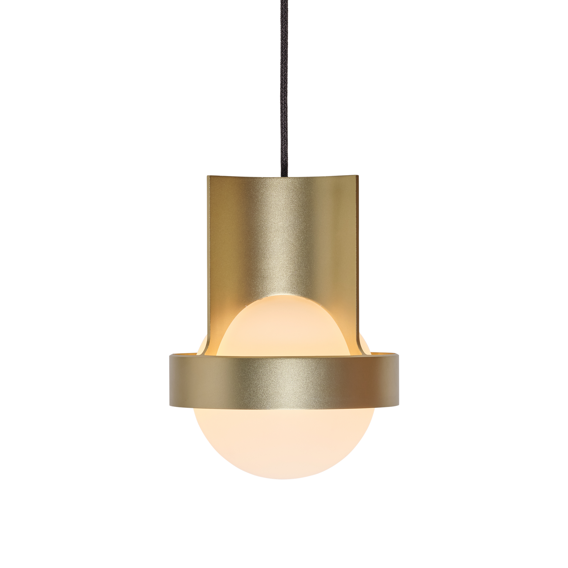 Loop Single Pendant Large by Tala #Gold with Sphere IV