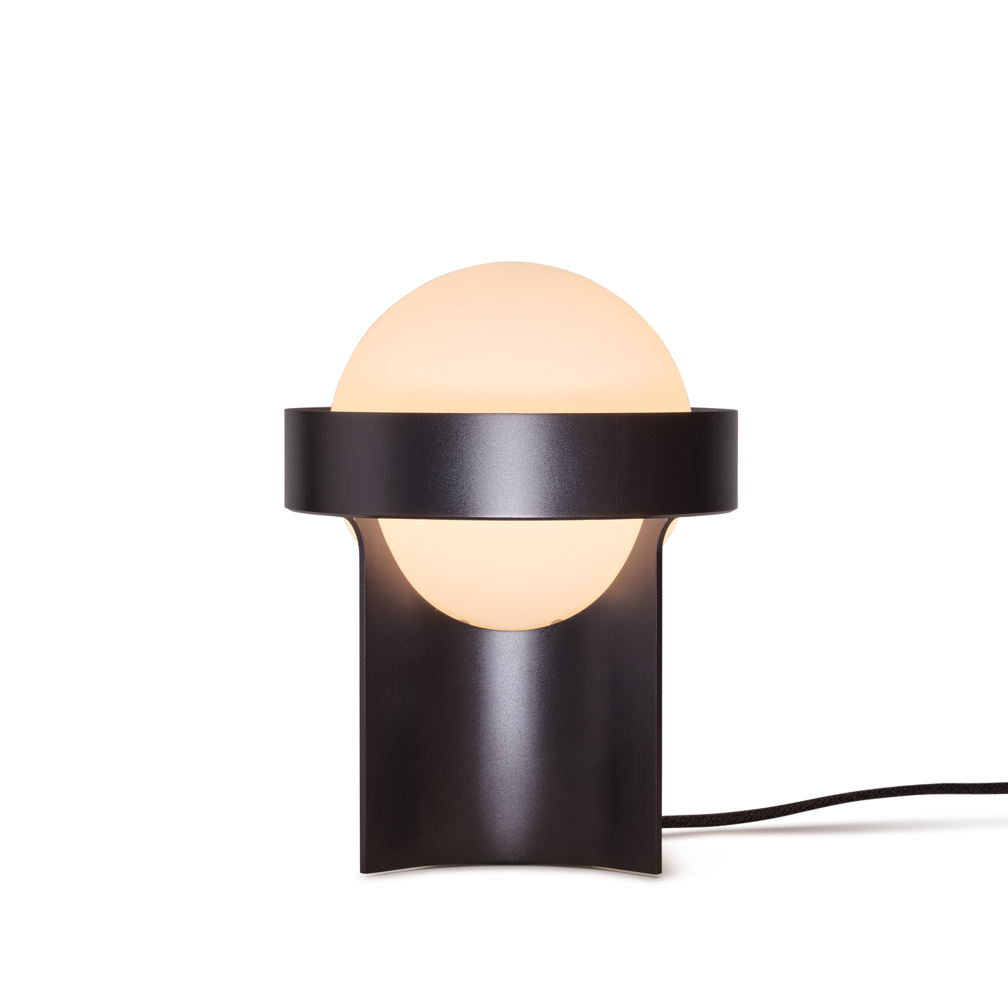 Loop Table Lamp Large by Tala #Dark Gray with Sphere IV