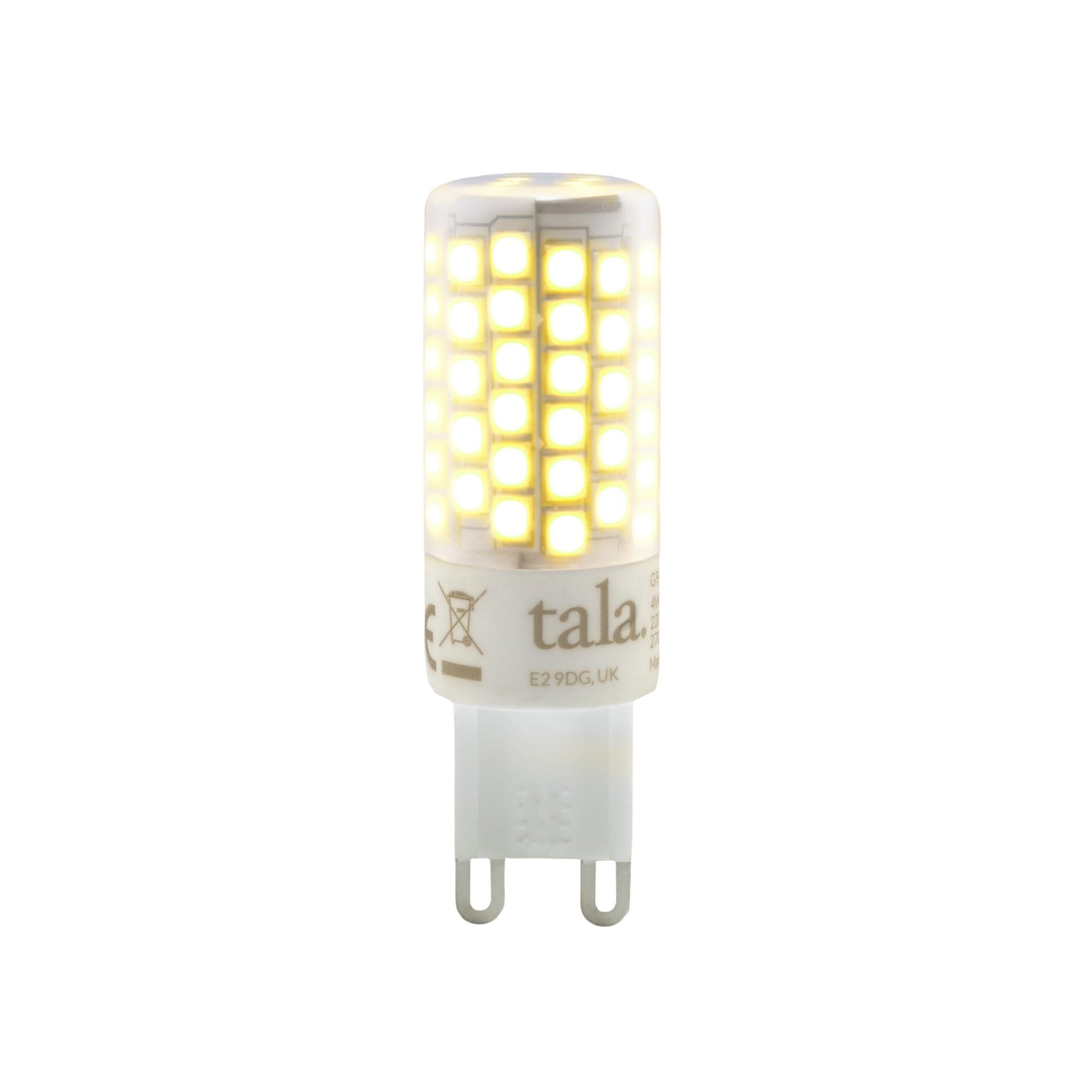 G9 3.6W LED 2700K CRI97 Frosted by Tala #