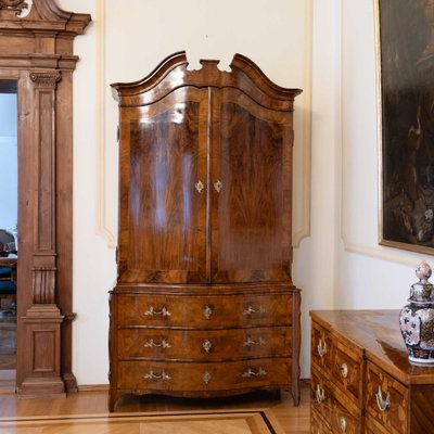 Tall Baroque Cabinet in Walnut-VEI-1807147