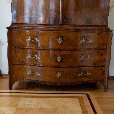 Tall Baroque Cabinet in Walnut-VEI-1807147