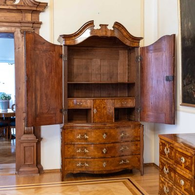 Tall Baroque Cabinet in Walnut-VEI-1807147