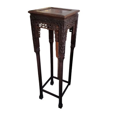 Tall Chinese Table with Marble Top-TCS-1749591