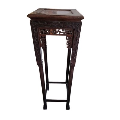 Tall Chinese Table with Marble Top-TCS-1749591