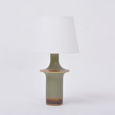 Tall Danish Ceramic Table Lamp from Søholm, 1960s-FN-883670