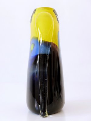 Tall Decorative Murano Glass Vase, Italy, 1990s-WPT-1721670