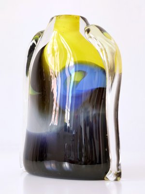 Tall Decorative Murano Glass Vase, Italy, 1990s-WPT-1721670