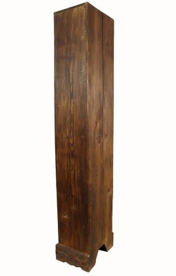 Tall Handcrafted Wooden Shelf from Pakistan, Punjab, 1990s-UZN-1409519