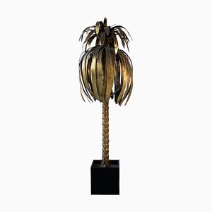 Tall Palm Tree Floor Lamp from Maison Jansen, 1960s-IXA-1784498