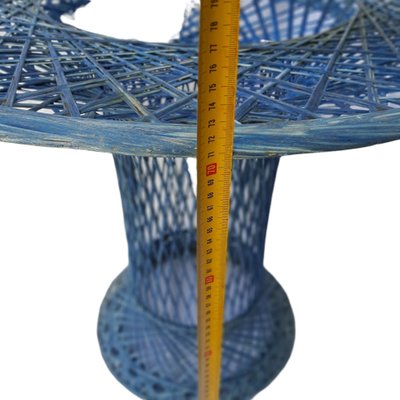 Tall Spanish Resin Table in Blue-TCS-1275390