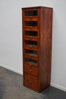 Tall Vintage German Pine Haberdashery Shop Cabinet, 1950s-XO-1392558