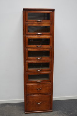 Tall Vintage German Pine Haberdashery Shop Cabinet, 1950s-XO-1392558