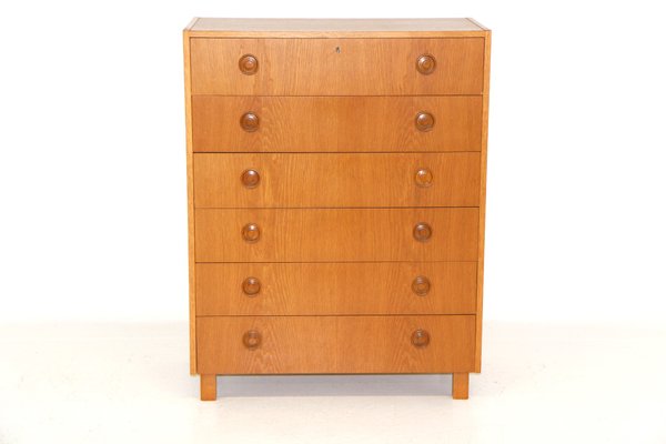 Tallboy Commode in Teak, Sweden, 1960s-GEK-1351209