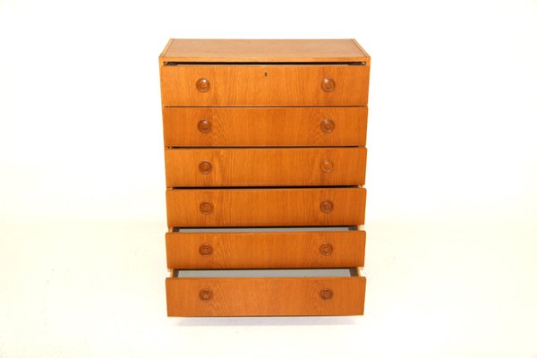 Tallboy Commode in Teak, Sweden, 1960s-GEK-1351209