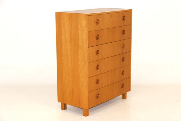 Tallboy Commode in Teak, Sweden, 1960s-GEK-1351209