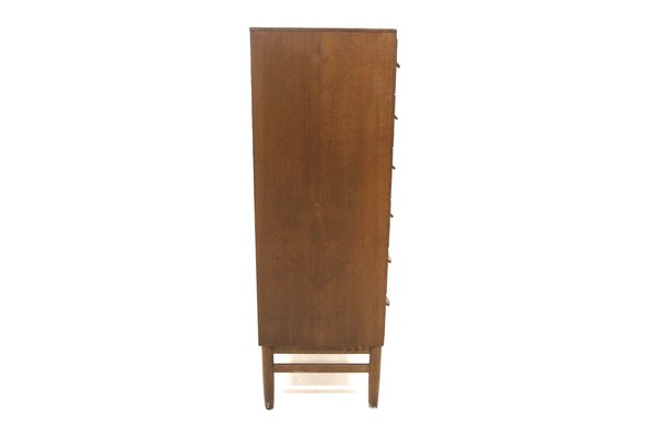 Tallboy Dresser in Oak by Poul M. Volther, Denmark, 1960s-GEK-1735308