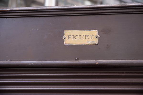 Tambour Cabinet from Fichet, 1960s-NZV-594447