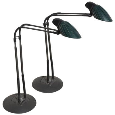 Tango Desk or Table Lamps by Stephan Copeland for Arteluce, 1980s, Set of 2-KL-620220