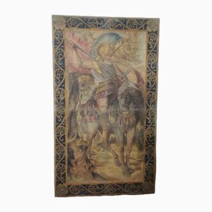 Tapestry Depicting St. George on Horseback, Mid-19th Century-RKF-1765220