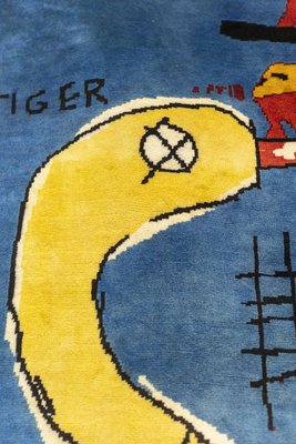 Tapestry in the Style of Jean-Michel Basquiat-CEJ-1292325