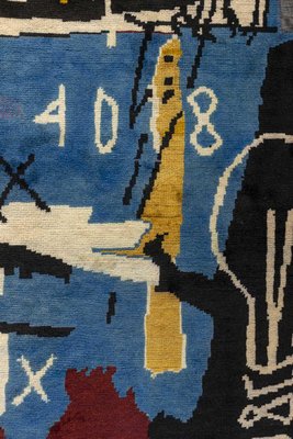 Tapestry in the Style of Jean-Michel Basquiat-CEJ-1292325