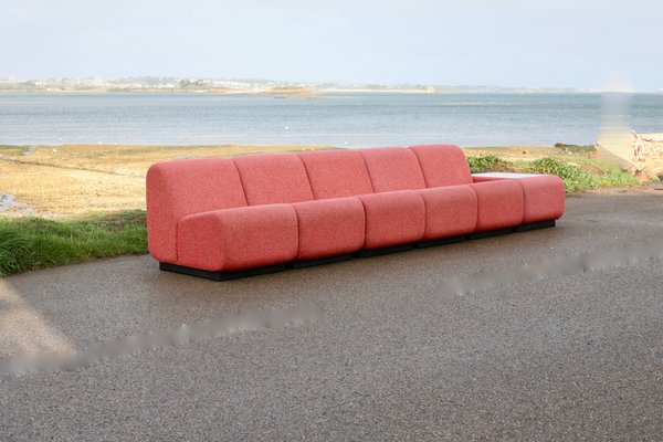 Tappo Modular Sofa by John Mascheroni for Vectra Contract, 1970s, Set of 6-MAO-2016384