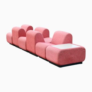 Tappo Modular Sofa by John Mascheroni for Vectra Contract, 1970s, Set of 6-MAO-2016384