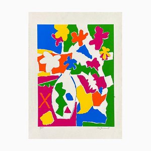 Taro Yamamoto, Homage to Matisse, Lithograph on Wove Paper-FMZ-1073692