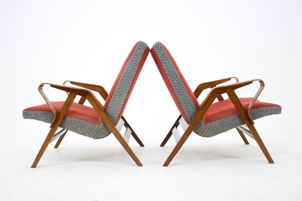 Tatra Armchairs, Czechoslovakia, 1960s, Set of 2-TZ-894664