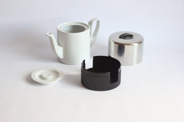 Tea and Coffee Set by Kurt Radtke for WMF, 1960s, Set of 4-PLT-1720025