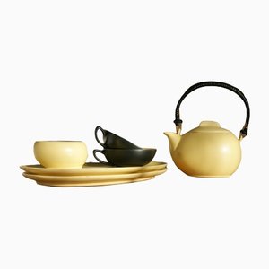 Tea Service by Sebastiano Buscetta, 1950s, Set of 6-UMB-1153105