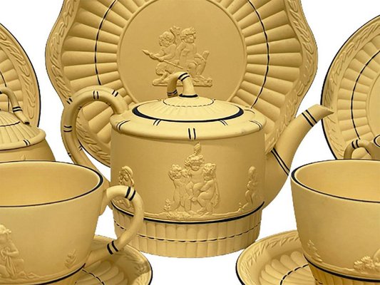 Tea Service from Wedgwood, Set of 12-UCH-1249752