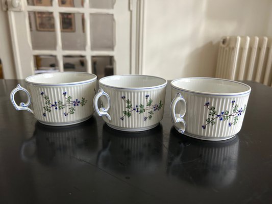 Tea Service in Porcelaine, 1890s, Set of 7-AVC-2043425