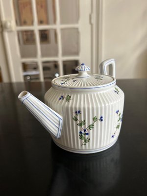 Tea Service in Porcelaine, 1890s, Set of 7-AVC-2043425