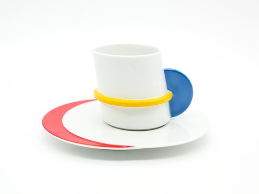 Tea Set by Marcello Morandini for Rosenthal, Germany, 1987, Set of 6-KWQ-1144051