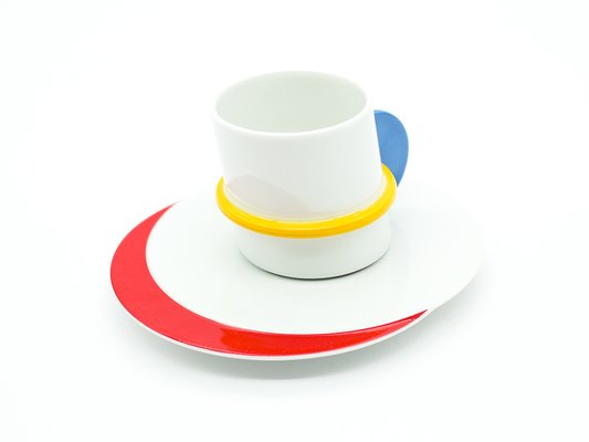 Tea Set by Marcello Morandini for Rosenthal, Germany, 1987, Set of 6-KWQ-1144051