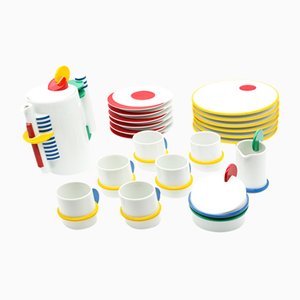 Tea Set by Marcello Morandini for Rosenthal, Germany, 1987, Set of 6-KWQ-1144051