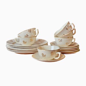 Tea Set from Badonviller, 1950s, Set of 18-AIU-805803