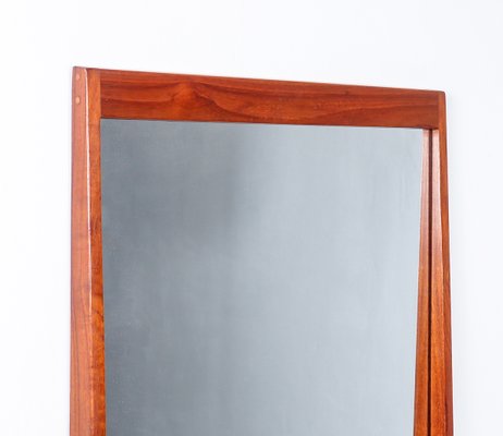 Teak 180 Mirror by Kai Kristiansen for Aksel Kjersgaard, Denmark, 1960s-SN-1017731