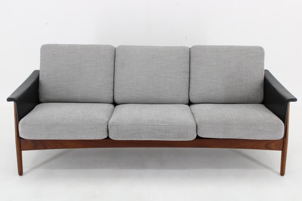 Teak 3-Seater Sofa, Denmark, 1960s-TZ-1815749