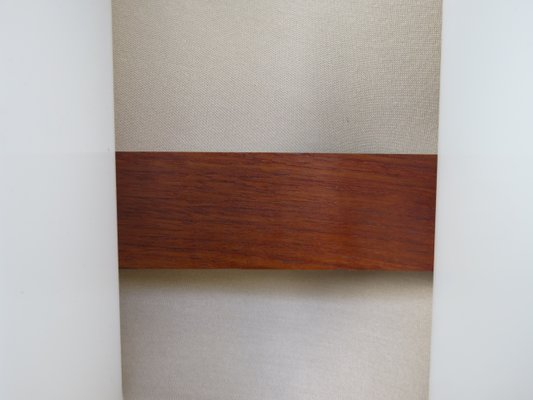 Teak and Acrylic Glass Sconce, 1960s-EY-709679